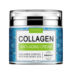 Kollagén arckrém, hialuronsav, öregedésgátló hatás, bio, Envisha, 50ml