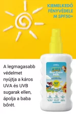 Verilaria napvédő krém gyermekeknek, SPF50+, vízálló, UVA/UVB védelem, 200ml - Image 7