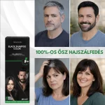 Ammóniamentes hajfestő sampon, 5 perc alatt, 100%-os fehér hajfedés, egyszerű, mint egy hajmosás, hatékony, mint egy festék, Verilaria, 400ml - Image 2