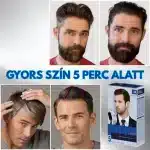 Haj- és szakállfesték ammónia nélkül, gyors felvitel és természetes eredmény 5 perc alatt, a Verilaria által - Image 2