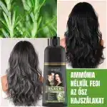 Fekete hajfestő sampon – Gyorsan fedi az ősz hajszálakat, ammóniamentes, rozmaringgal, 2026-os kiadás, professzionális, Sevich, 500 ml - Image 2