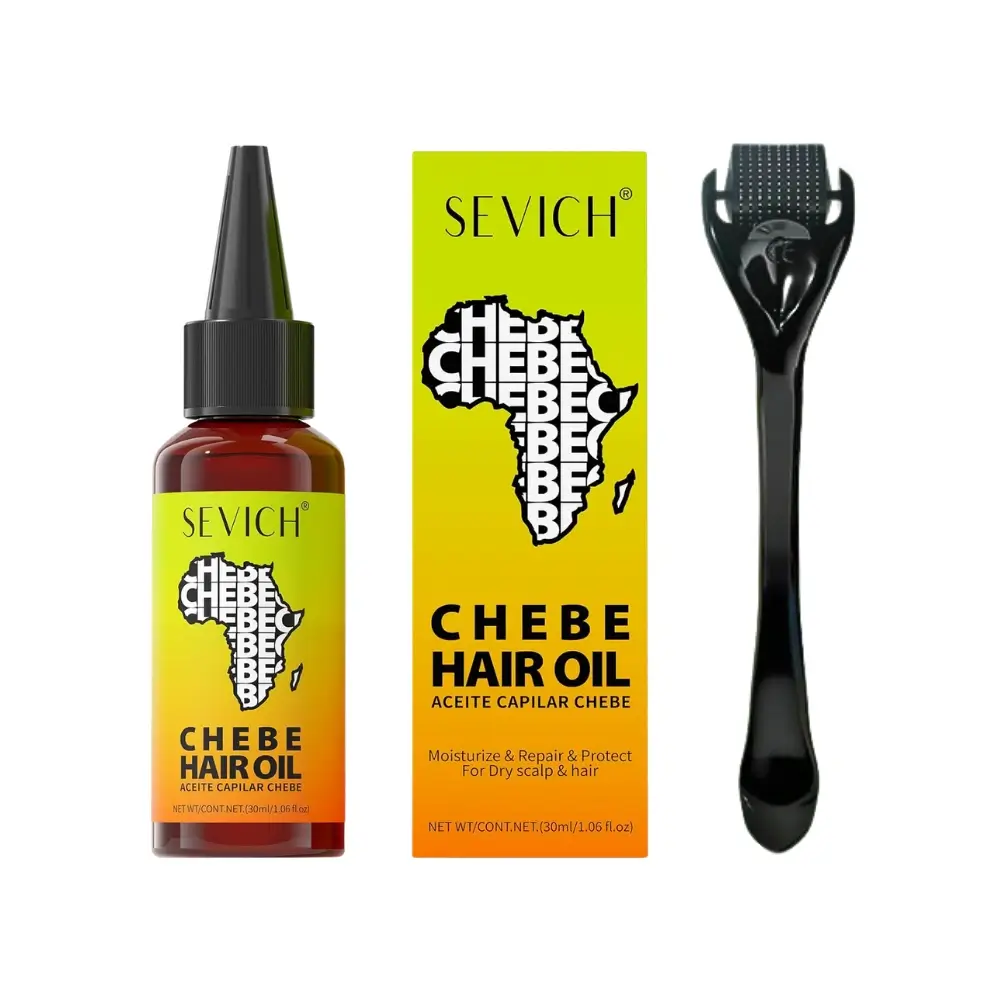 1-1-8.webp Szakállnövesztő szett – derma roller és Chebe olaj, biotin, sűrű és egészséges szakáll, Sevich - Image 1