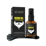 Szakállnövesztő készlet – derma roller, biotin, rozmaring, természetes stimulálás és táplálás, Sevich - Image 8