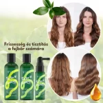 Ajándékcsomag – Sampon, hajbalzsam és szérum érzékeny fejbőrre és zsíros hajra, teafaolajjal, rozmaringgal és mentával, Sevich - Image 7