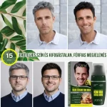 Fekete hajfesték – ősz hajszálak fedésére, ammónia nélkül, 30 perc alatt festi be a hajgyökereket, applikátorral, Sevich - Image 2