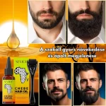 Szakállnövesztő szett – derma roller és Chebe olaj, biotin, sűrű és egészséges szakáll, Sevich - Image 3
