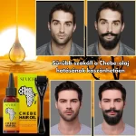 Szakállnövesztő szett – derma roller és Chebe olaj, biotin, sűrű és egészséges szakáll, Sevich - Image 5
