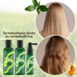 Ajándékcsomag – Sampon, hajbalzsam és szérum érzékeny fejbőrre és zsíros hajra, teafaolajjal, rozmaringgal és mentával, Sevich - Image 4