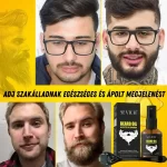 Szakállnövesztő készlet – derma roller, biotin, rozmaring, természetes stimulálás és táplálás, Sevich - Image 6